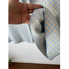 Pants ajedrez celeste. Talla: L 2