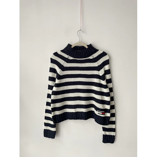 Sweater rayas. Talla: M chico