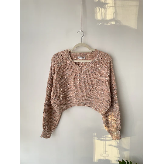 Sweater chenille. Talla: M
