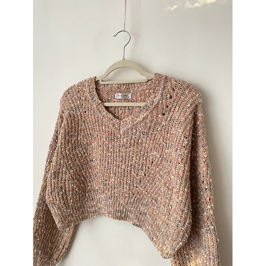 Sweater chenille. Talla: M