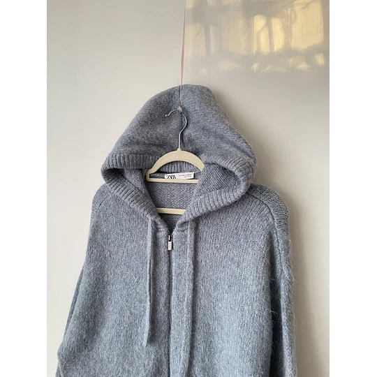 Sweater cierre. Talla: XS oversized (M)