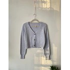 Cardigan celeste. Talla: S 1