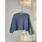 Sweater bordado. Talla: XS holgado 1