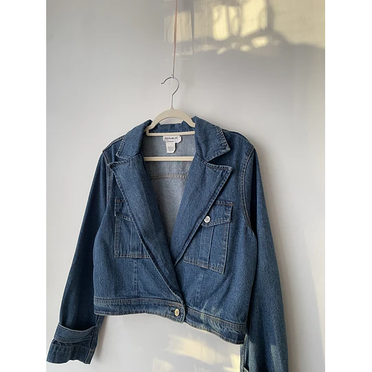 Chaqueta denim. Talla: L