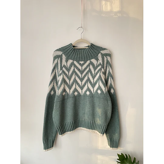 Sweater nordic. Talla: L