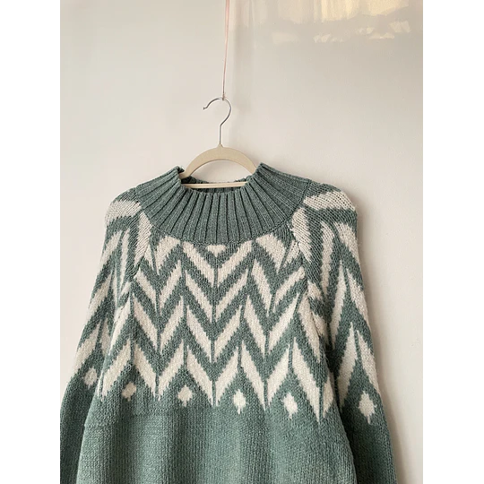 Sweater nordic. Talla: L
