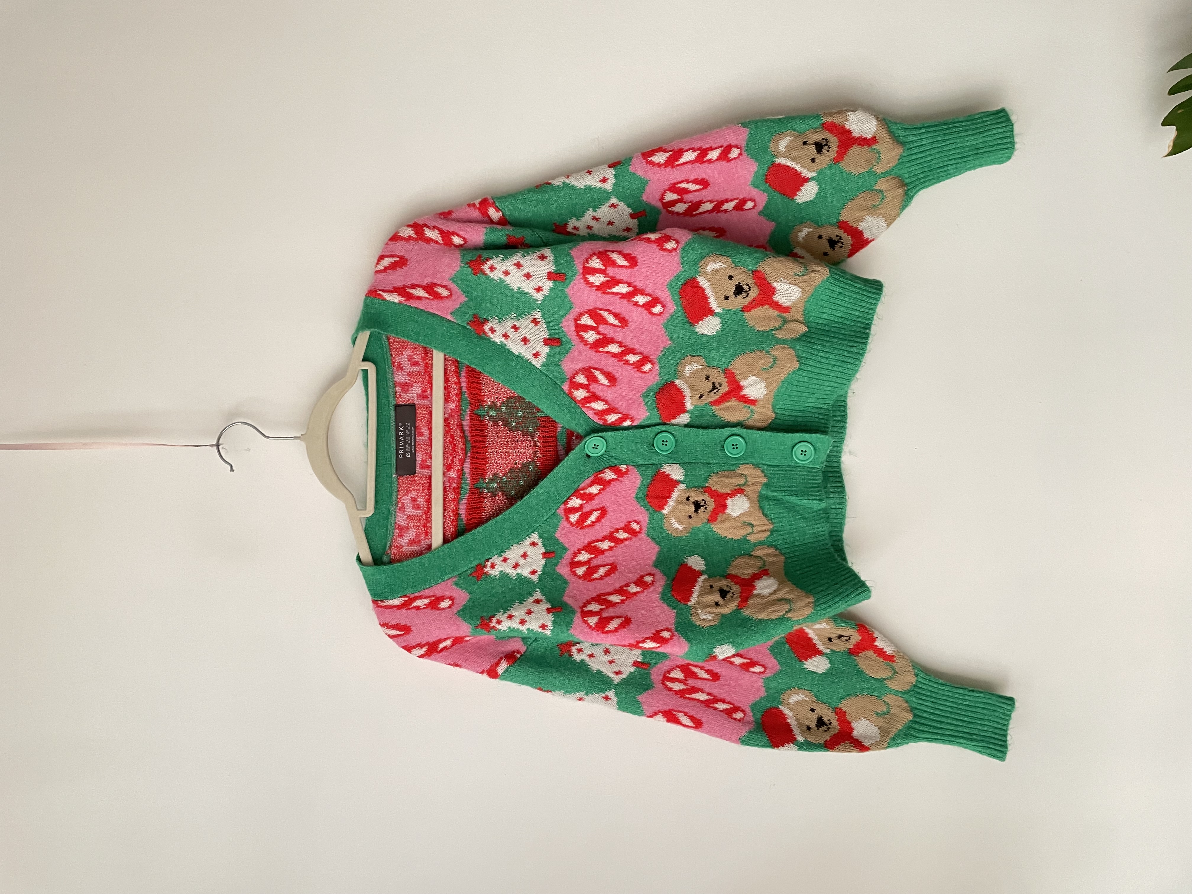 Cardigan Navidad. Talla: XS oversized 1