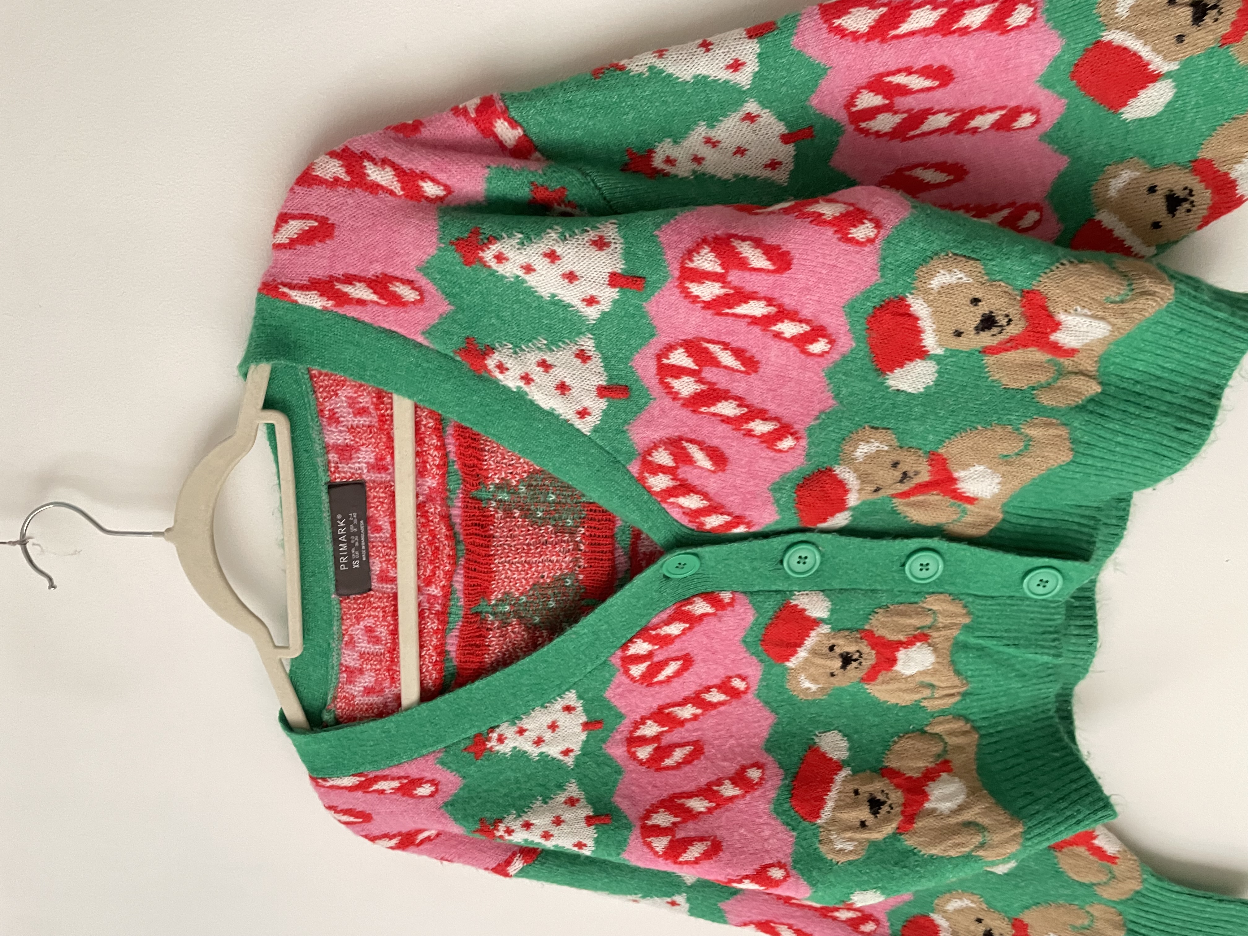Cardigan Navidad. Talla: XS oversized 2