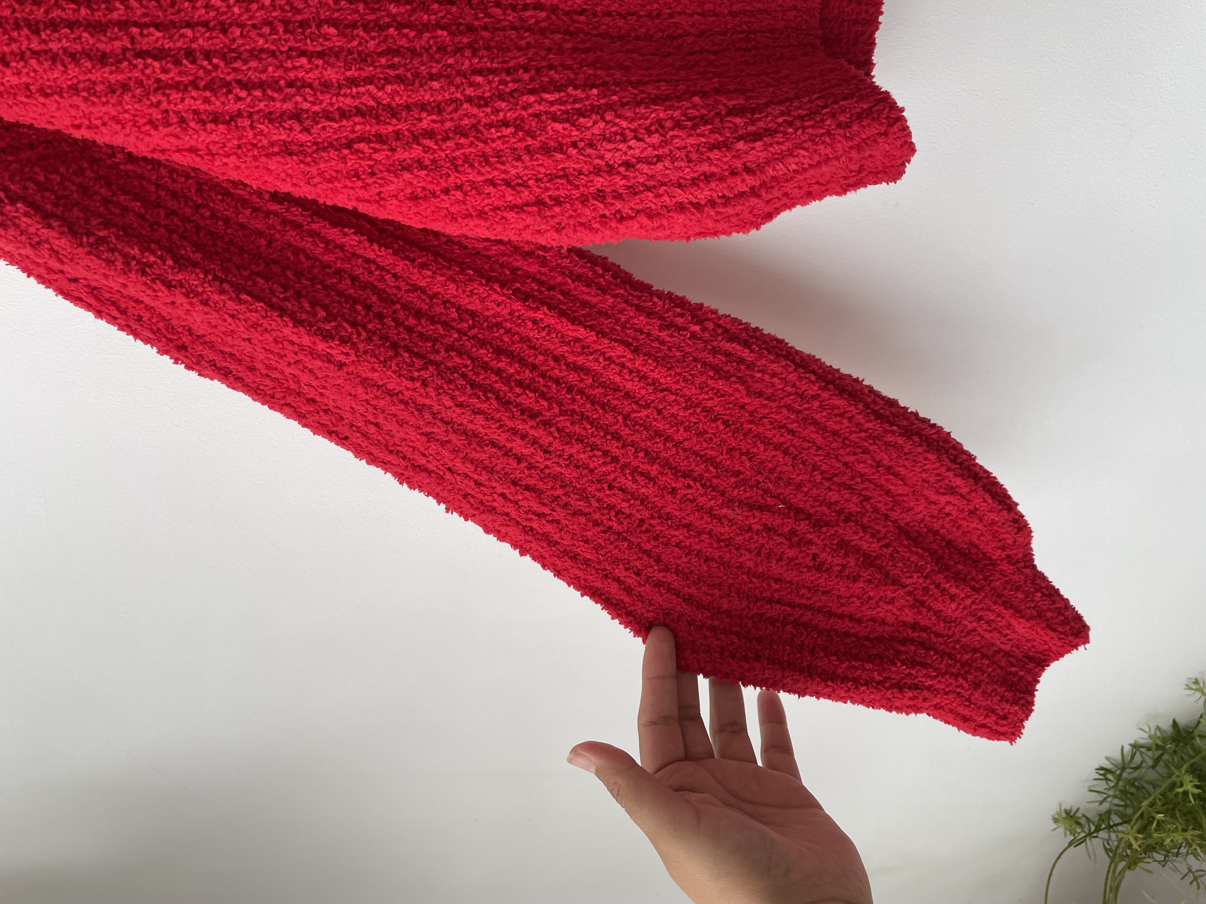 Cardigan rojo. Talla: M 4