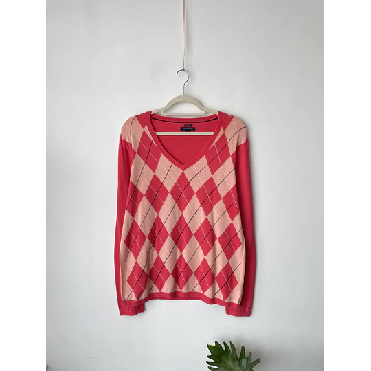 Sweatwe rombos. Talla.XL