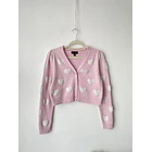 Cardigan corazón. Talla: M 1