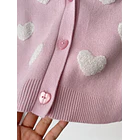 Cardigan corazón. Talla: M 2