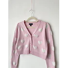 Cardigan corazón. Talla: M 3