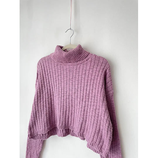 Sweater lila. Talla: M