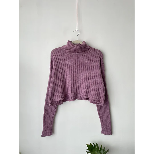 Sweater lila. Talla: M