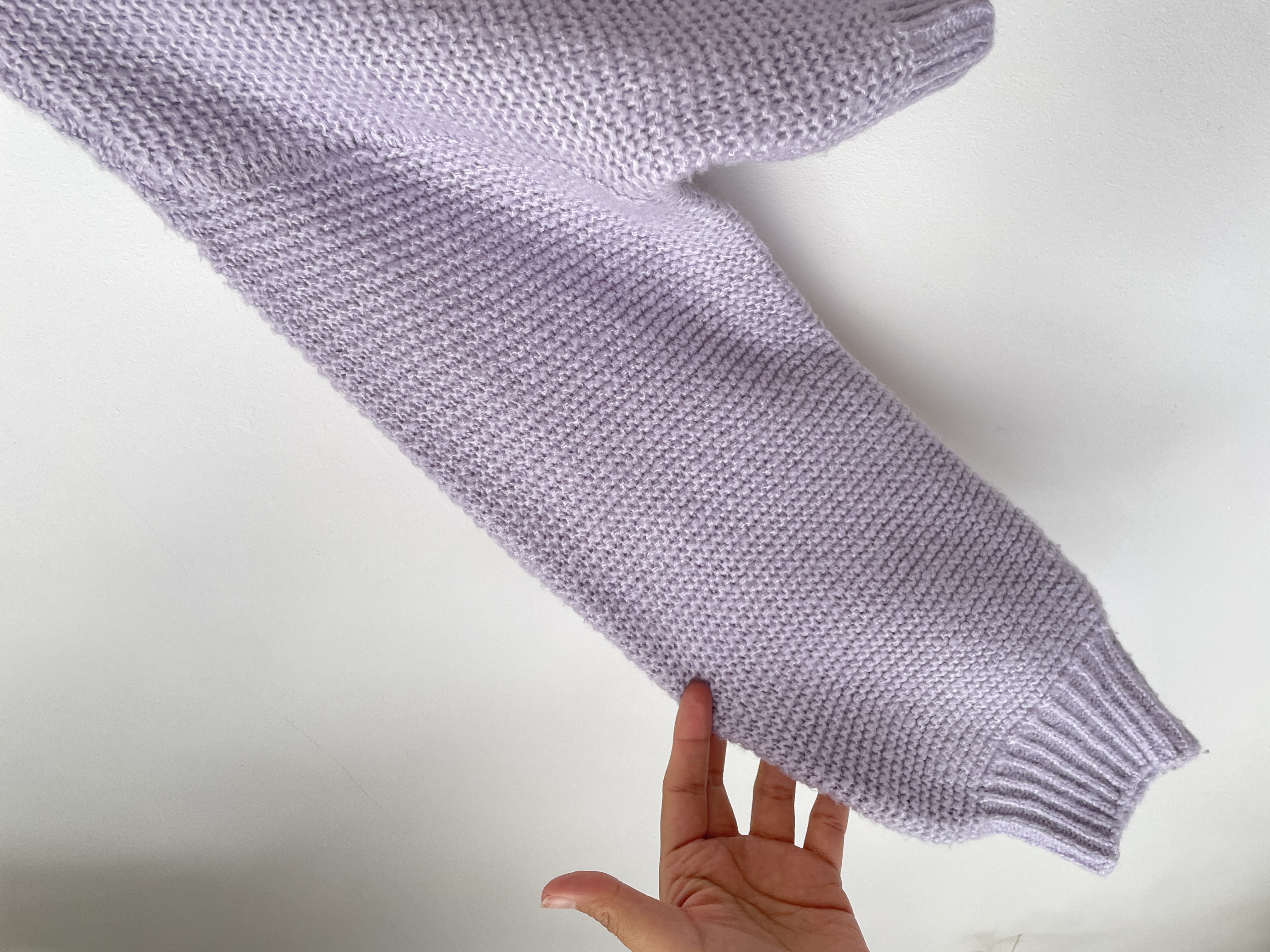 Sweater lila. Talla: S 3