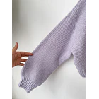 Sweater lila. Talla: S 3