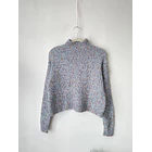 Sweater jaspeado. Talla: M 1