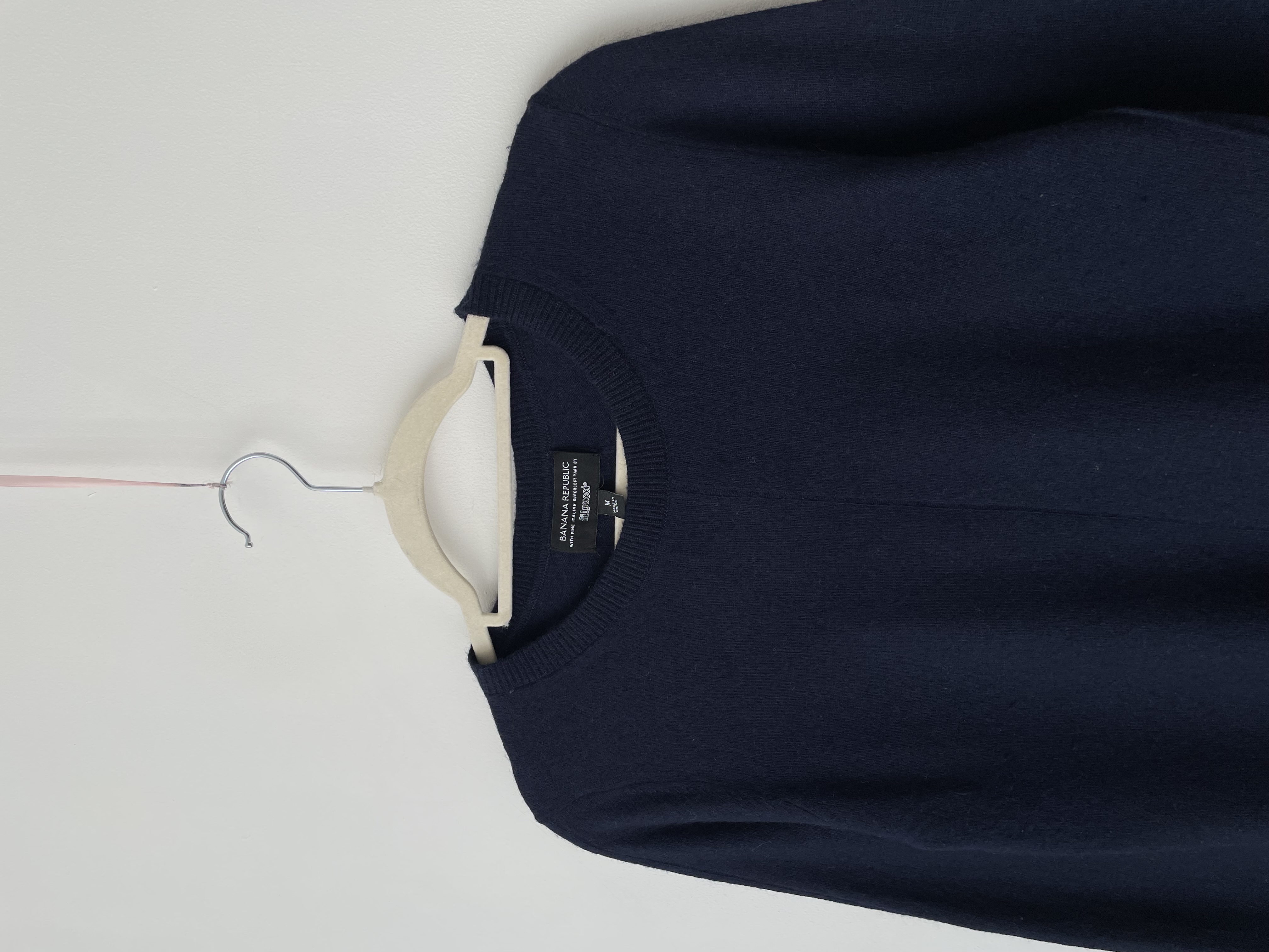 Sweater lana azul. Talla: M 2