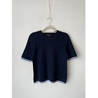 Polera azul. Talla: S 1