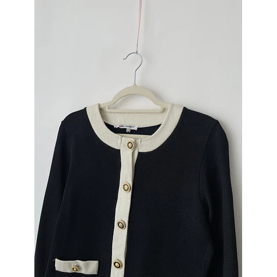 Cardigan Vintage. Talla: m