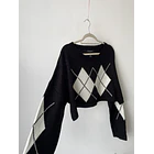 Cardigan rombos. Talla: L 2