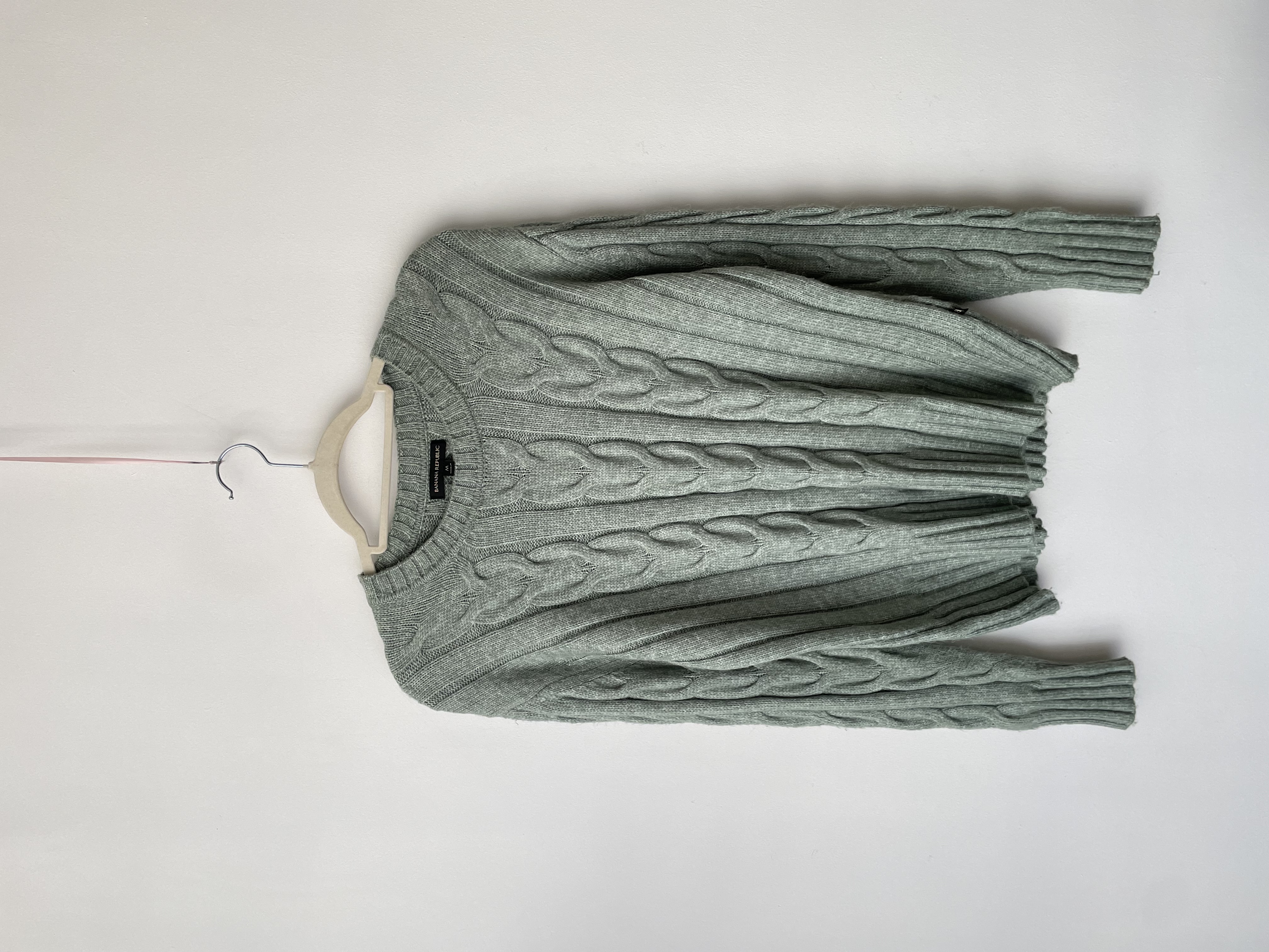 Sweater trenzado. Talla: M 1