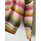 Sweater Vintage líneas. Talla: L 3
