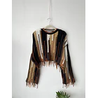 Sweater flecos. Talla: S overisized (M) 1