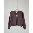 Cárdigan púrpura. Talla: M 1