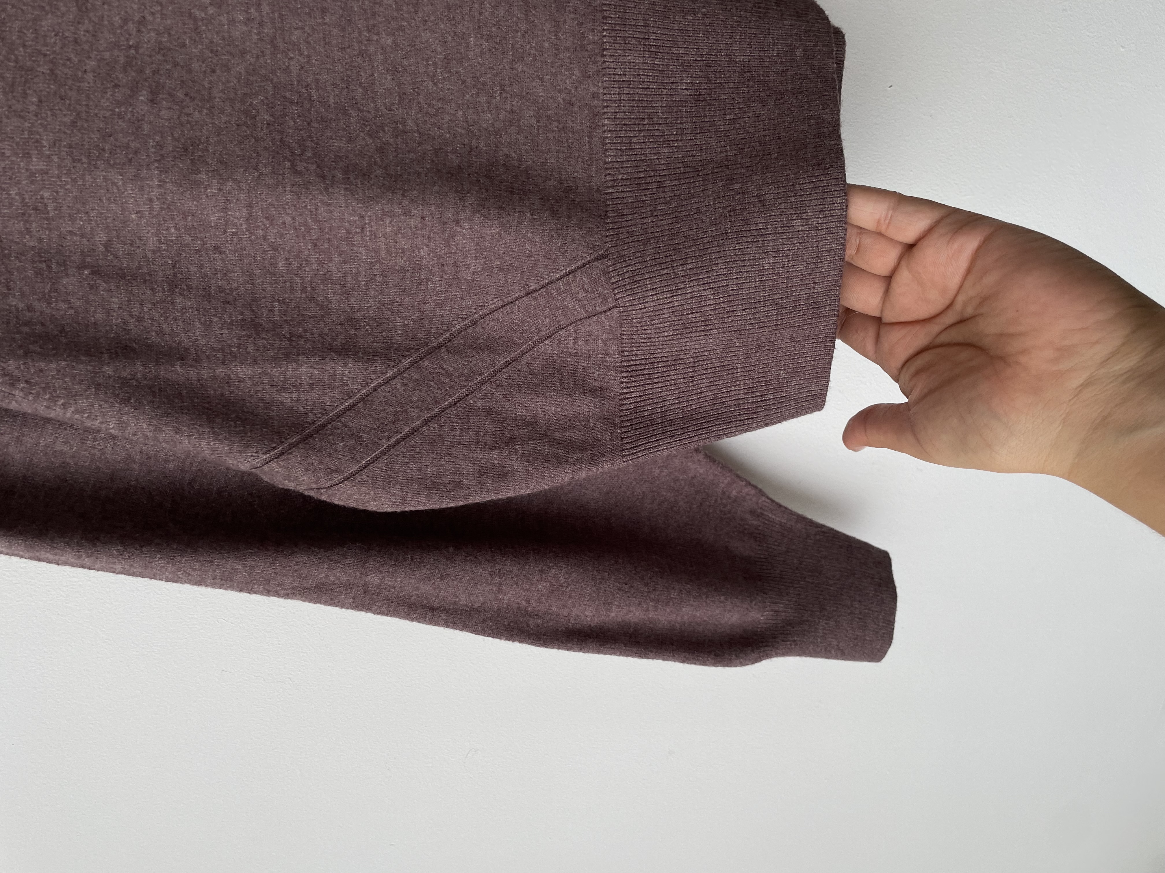 Cárdigan púrpura. Talla: M 2