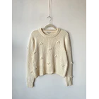 Sweater pompones. Talla: S holgado 1