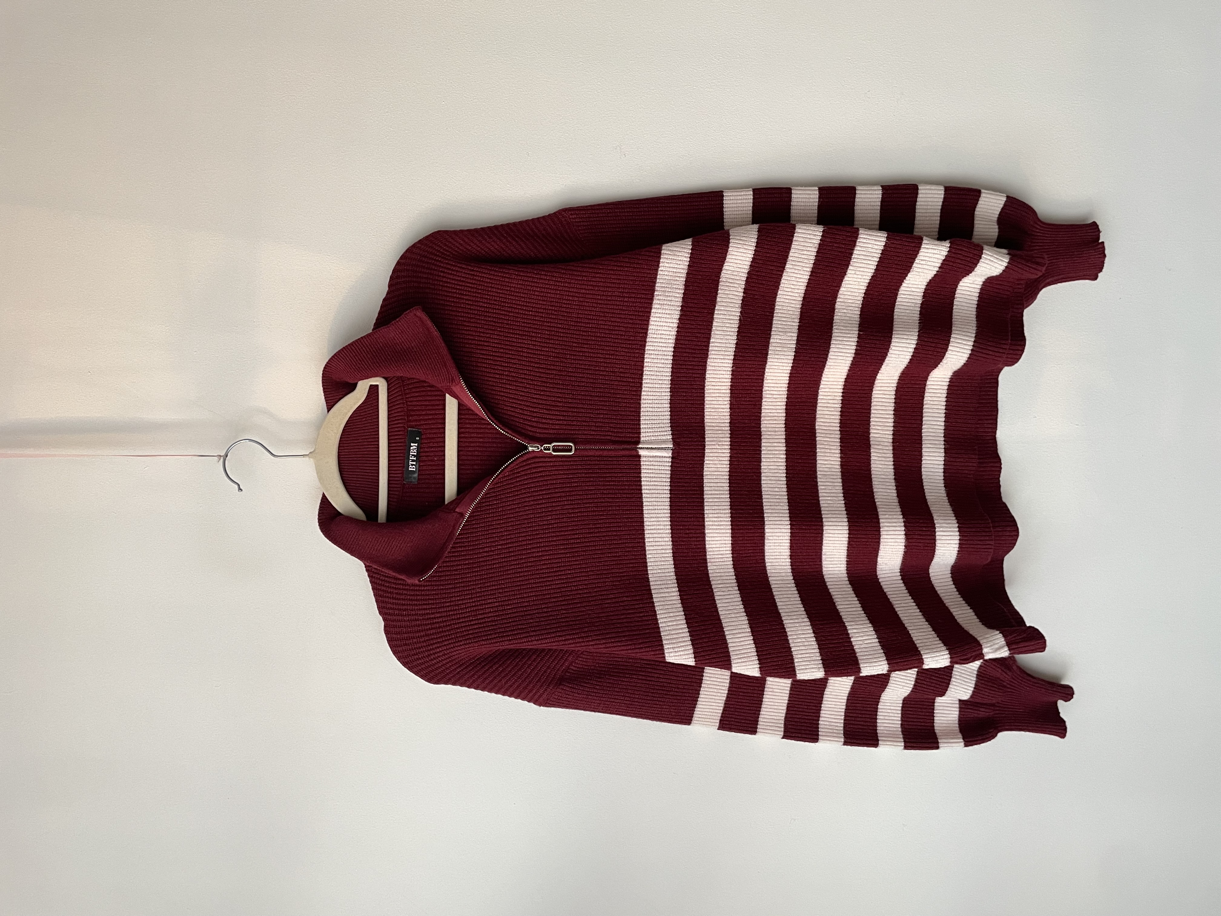 Sweater rayado. Talla: S oversized (M) 1
