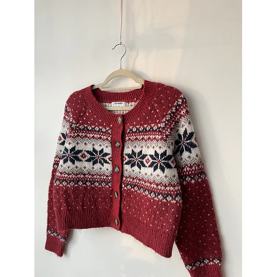 Cardigan nordic. Talla: XS/S