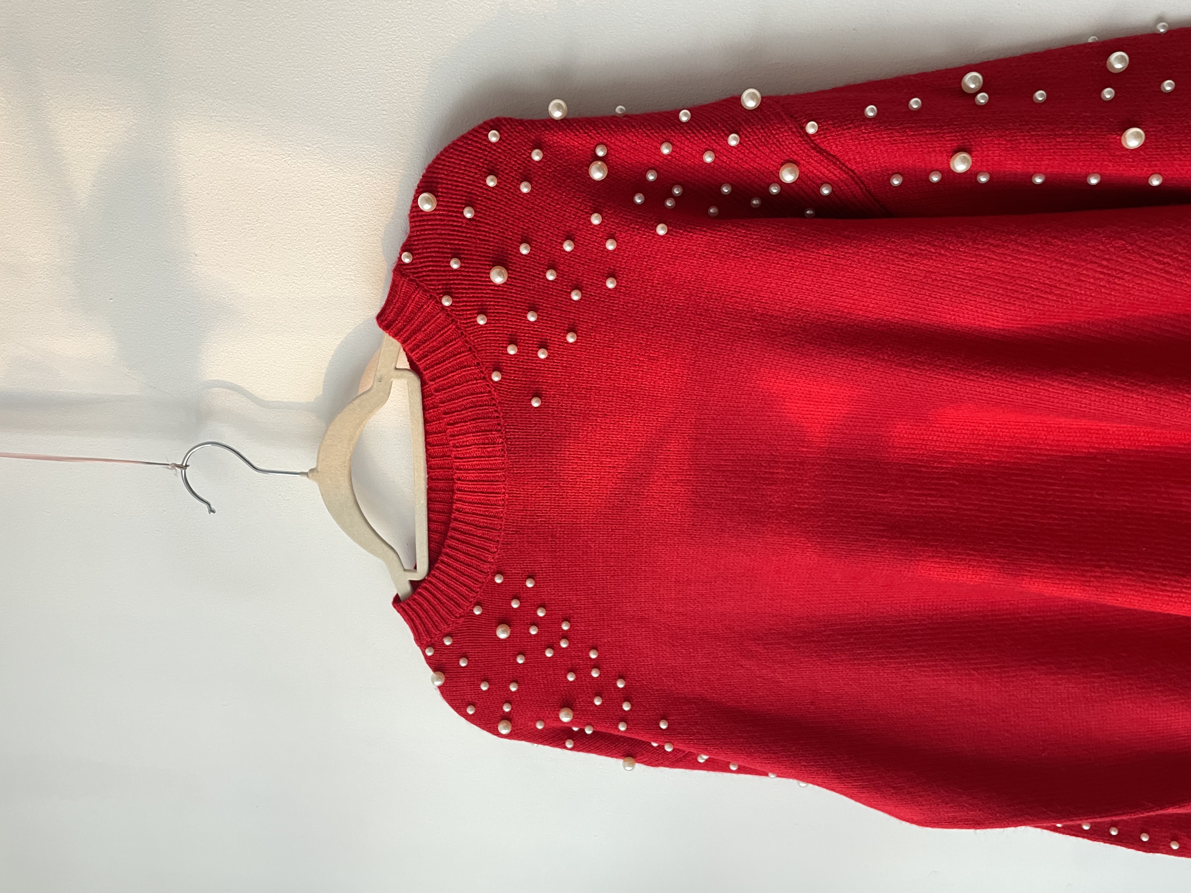 Sweater perlas. Talla: M oversized 2