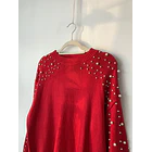 Sweater perlas. Talla: M oversized 2