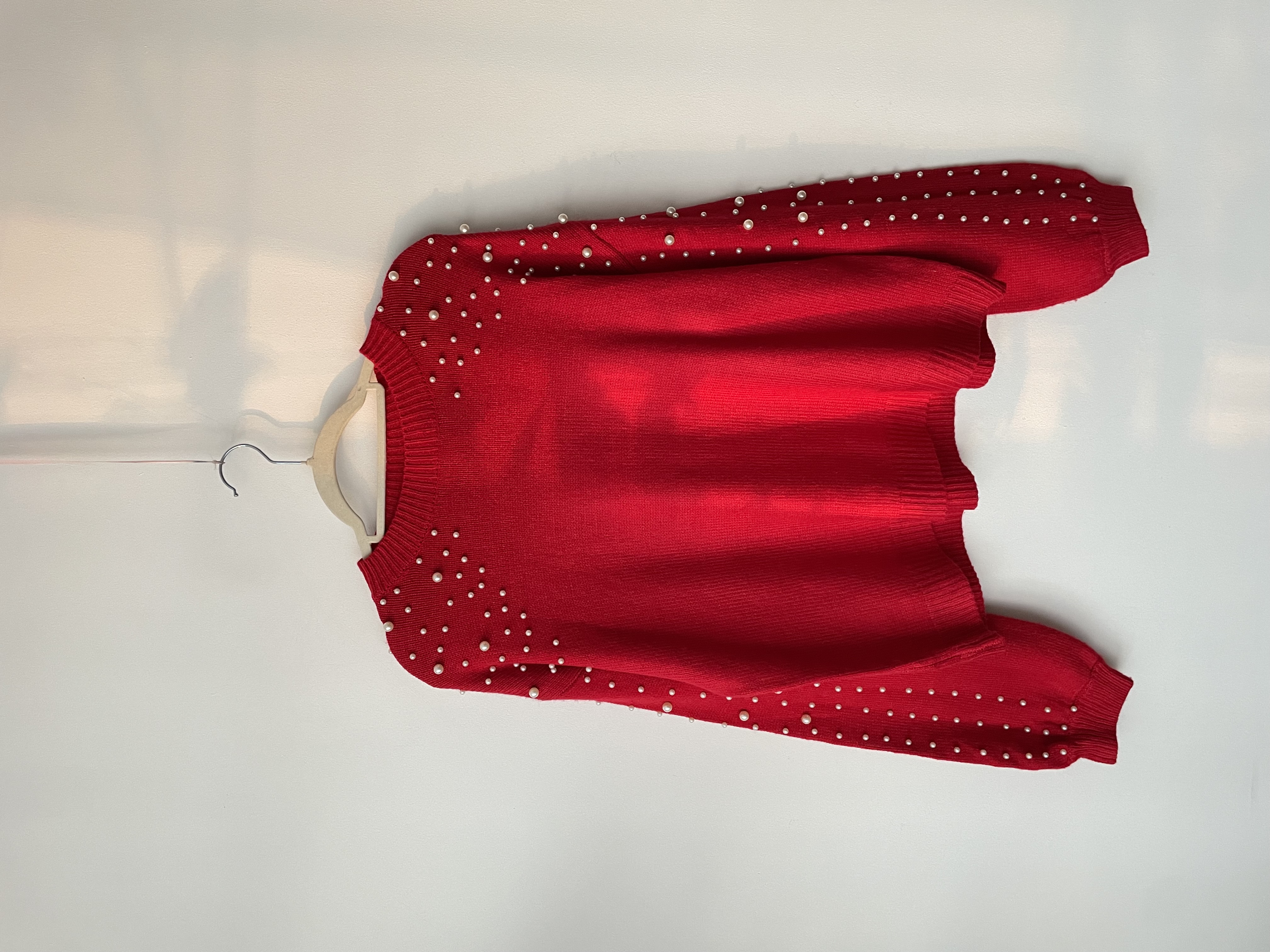 Sweater perlas. Talla: M oversized 1