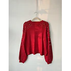 Sweater perlas. Talla: M oversized 1