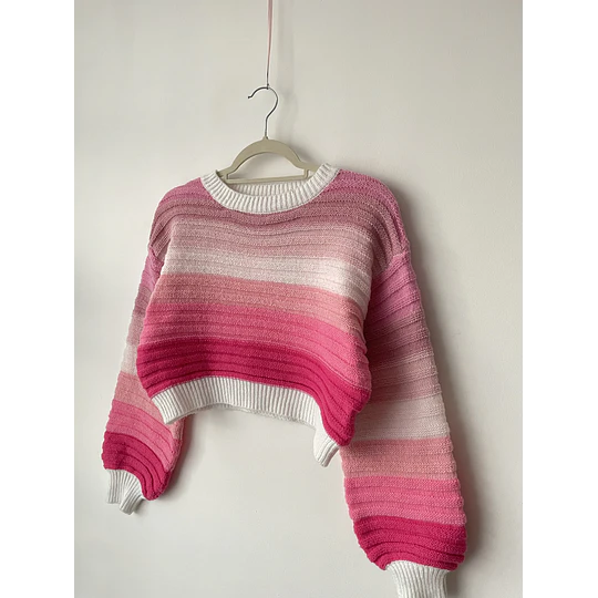 Sweater degradé. Talla: S