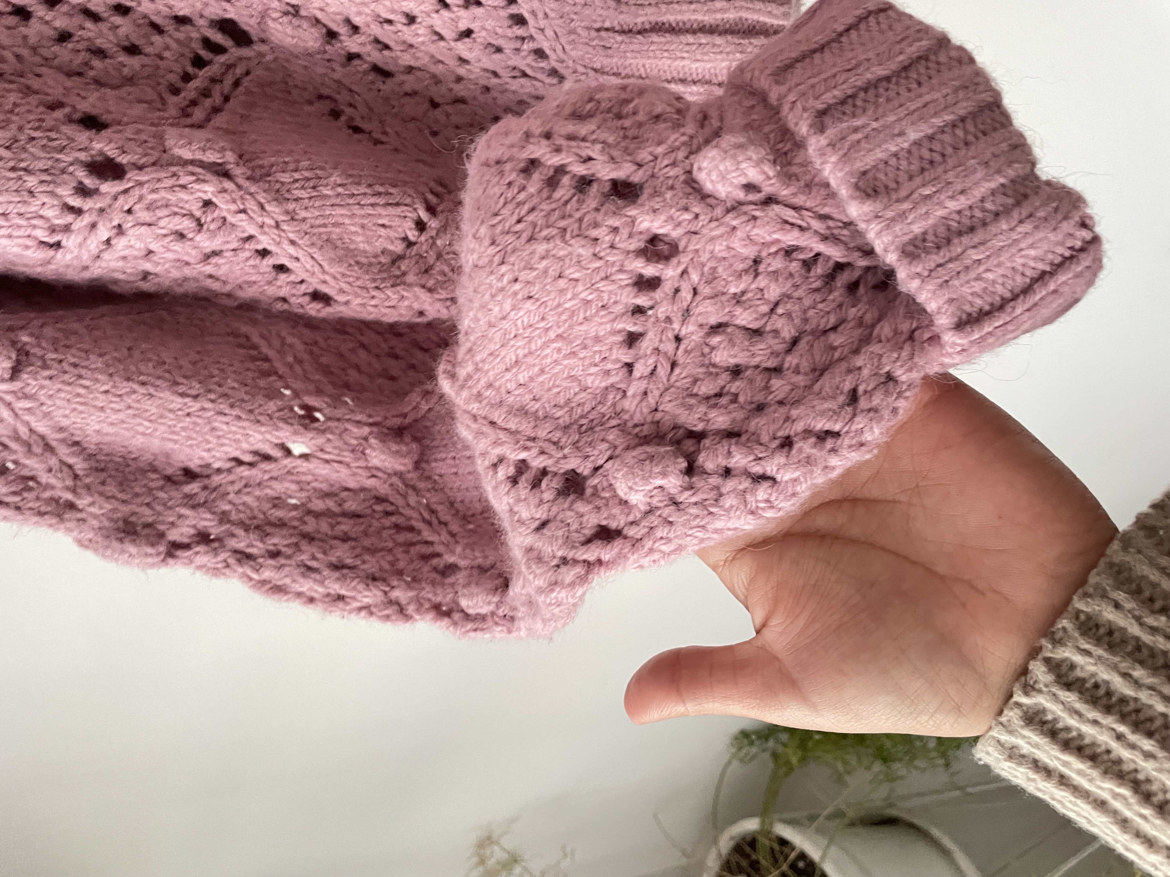 Sweater Rosa. Talla: M (L) 3