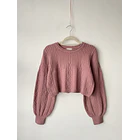 Sweater malva. Talla: XL 1
