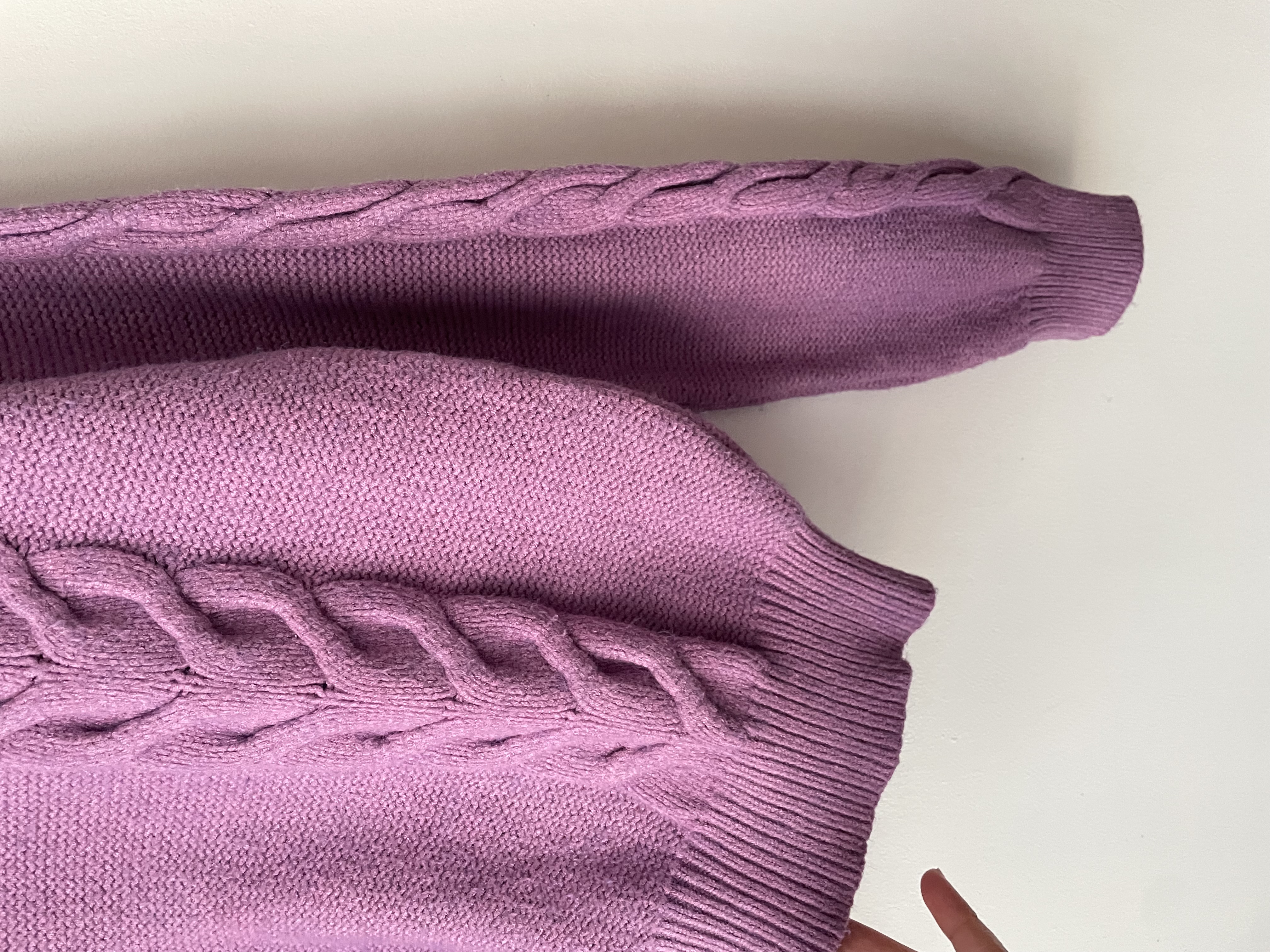 Sweater lila. Talla: L 3