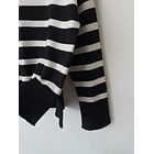 Sweater rayas oversized. Talla: S oversized 3
