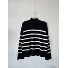 Sweater rayas oversized. Talla: S oversized 1
