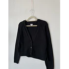 Cardigan negro. Talla: m 2