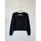 Cardigan negro. Talla: m 1