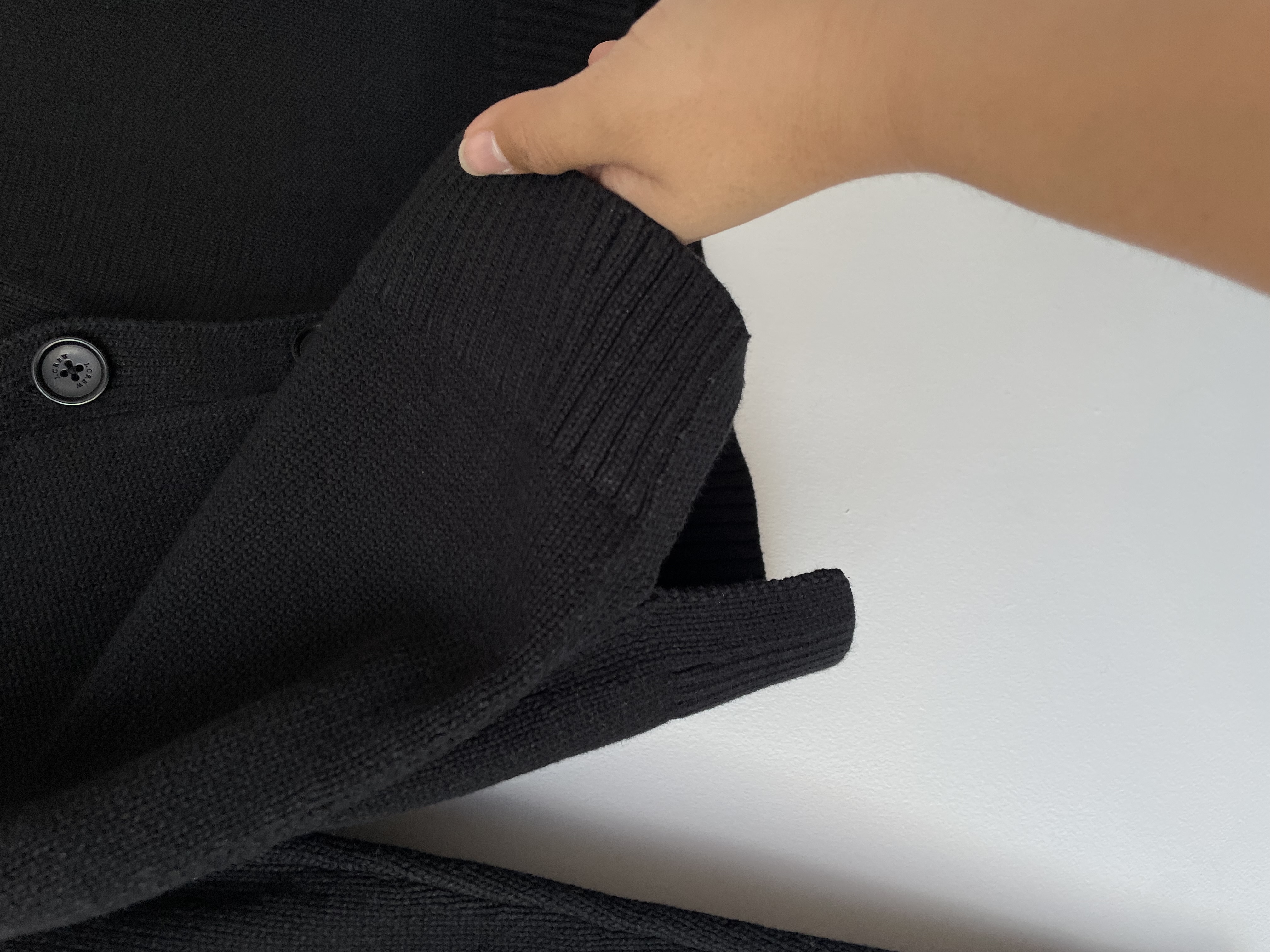 Cardigan negro. Talla: m 3
