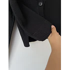 Cardigan negro. Talla: m 3