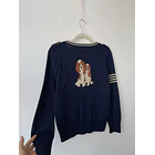 Cardigan perritos. Talla: única (S/M) 3