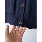Cardigan perritos. Talla: única (S/M) 5